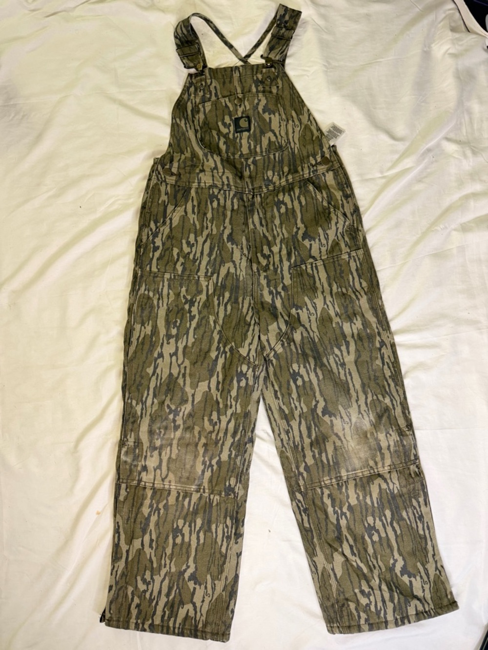 Carhartt Women’s Camo Bib Overalls Size 10 Workwear